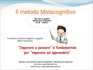 il metodo metacognitivo