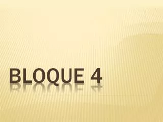 bloque 4
