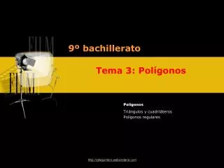 tema 3 pol gonos
