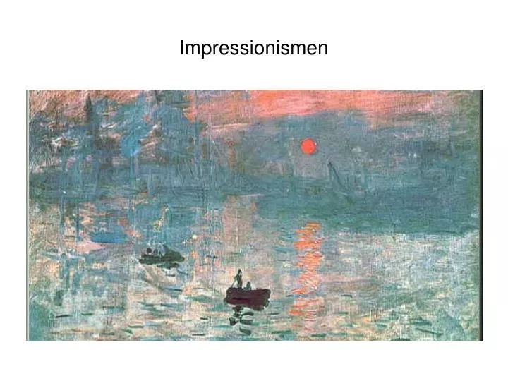 impressionismen