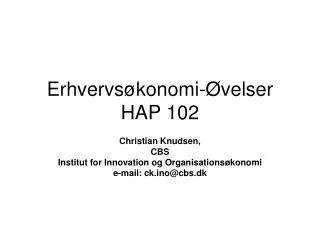 erhvervs konomi velser hap 102