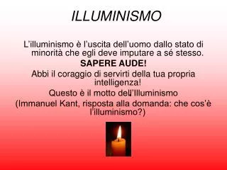 illuminismo