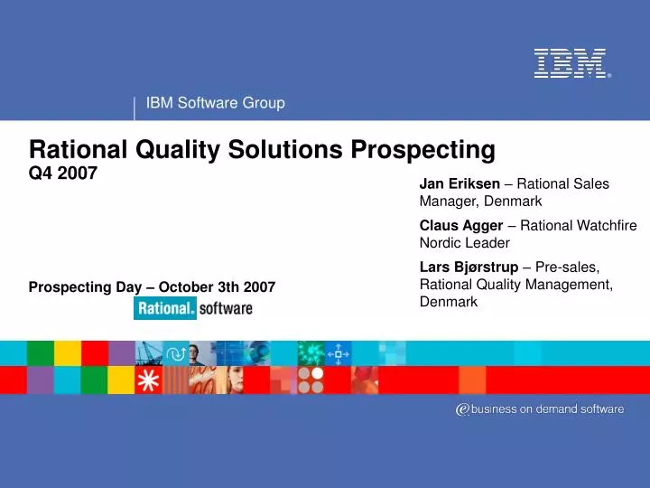 rational quality solutions prospecting q4 2007