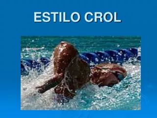 estilo crol