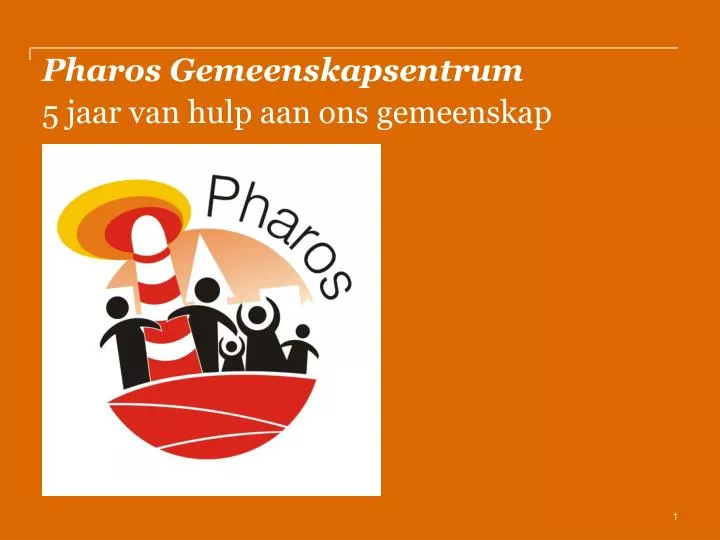 pharos gemeenskapsentrum