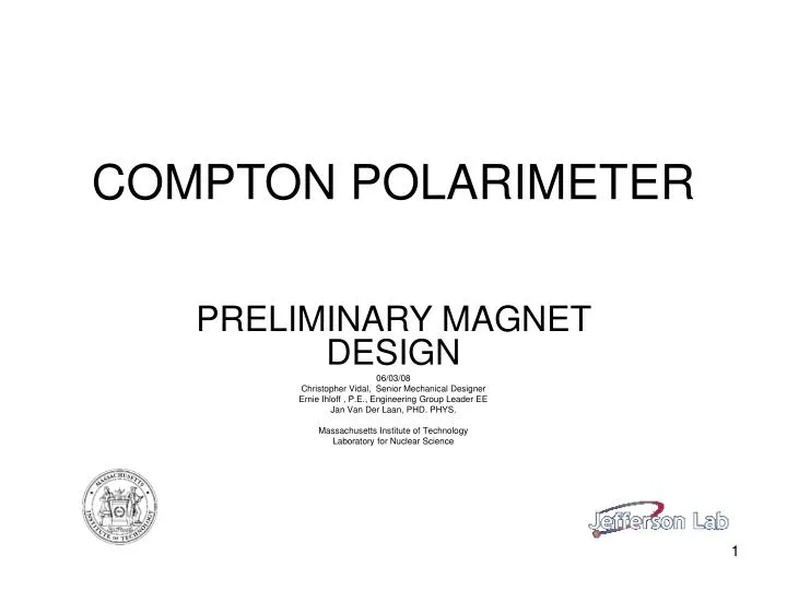 compton polarimeter