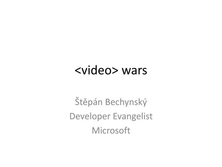 video wars
