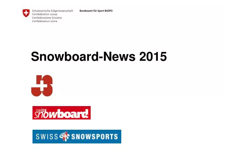 snowboard news 2015