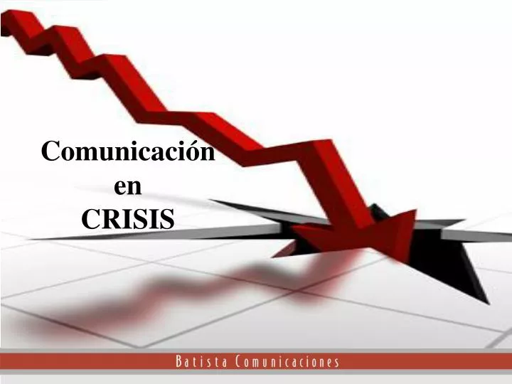 comunicaci n en crisis
