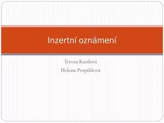 inzertn ozn men