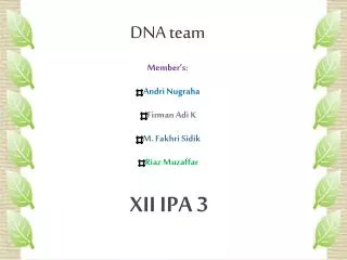 dna team