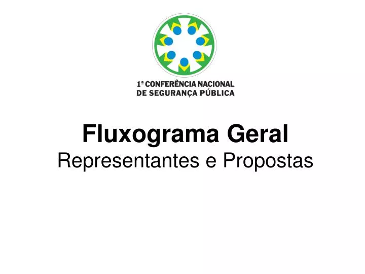 fluxograma geral representantes e propostas
