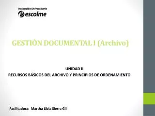 gesti n documental i archivo