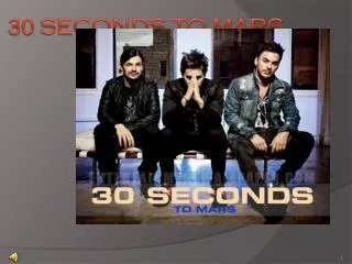 30 seconds to mars