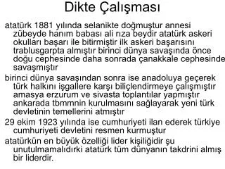 dikte al mas