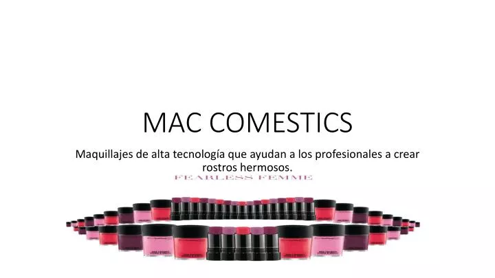 mac comestics