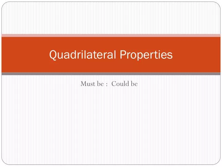 quadrilateral properties
