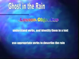 Ghost in the Rain