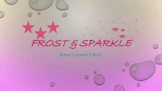 Frost &amp; Sparkle