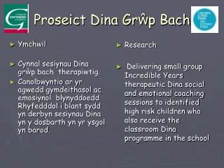 proseict dina gr p bach