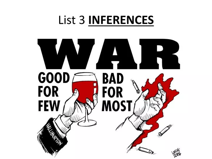 list 3 inferences