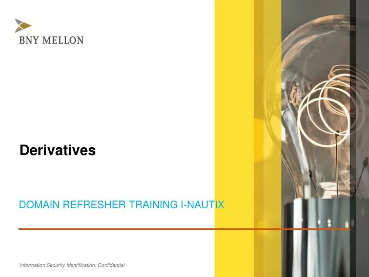 a presentation to domain refresher training i nautix
