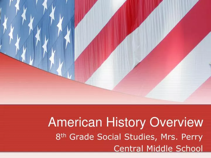 american history overview