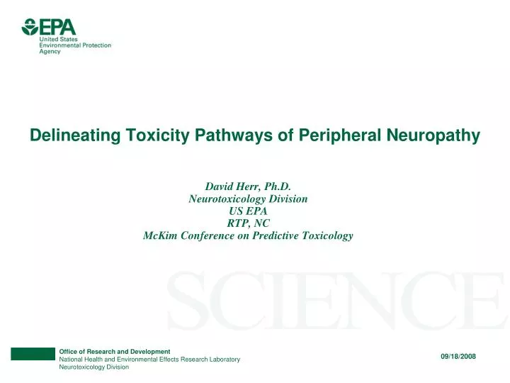 delineating toxicity pathways of peripheral neuropathy