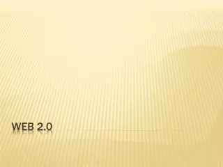 web 2 0