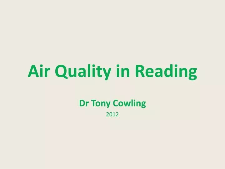 air quality in reading