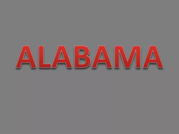 alabama