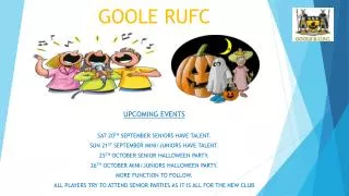 GOOLE RUFC