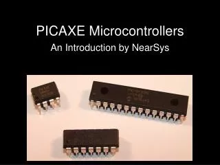 PICAXE Microcontrollers