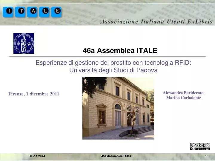 46a assemblea itale