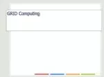 GRID Computing - slide 1