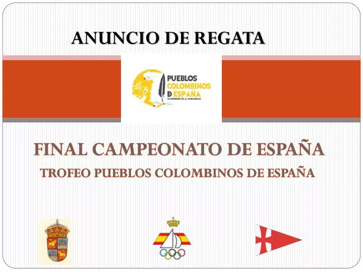 final campeonato de espa a trofeo pueblos colombinos de espa a