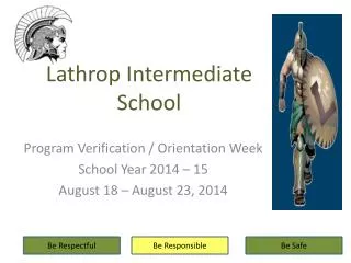 Lathrop Intermediate School