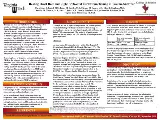 Resting Heart Rate and Right Prefrontal Cortex Functioning in Trauma Survivors