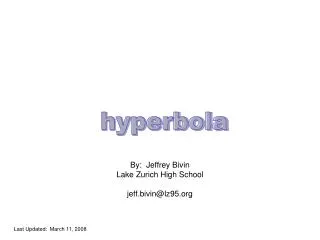 hyperbola