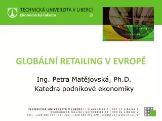 glob ln retailing v evrop