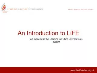 An Introduction to LiFE