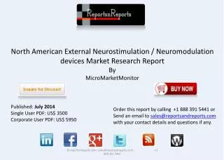 North American External Neurostimulation devices Industry
