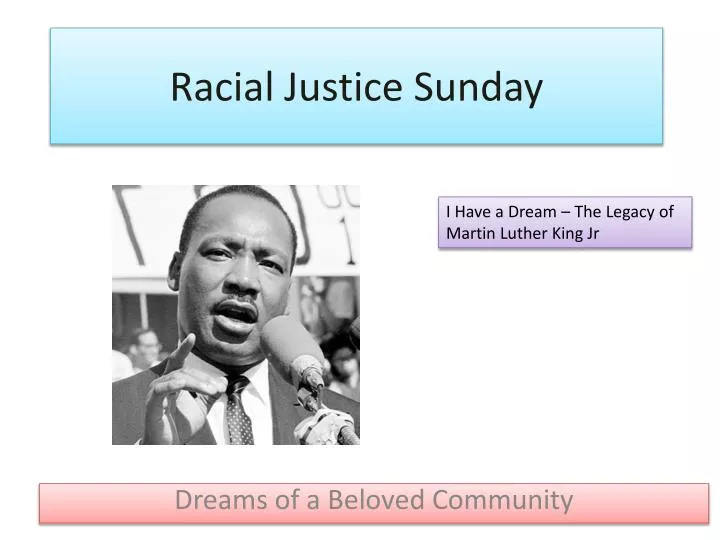 racial justice sunday