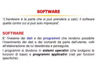 software