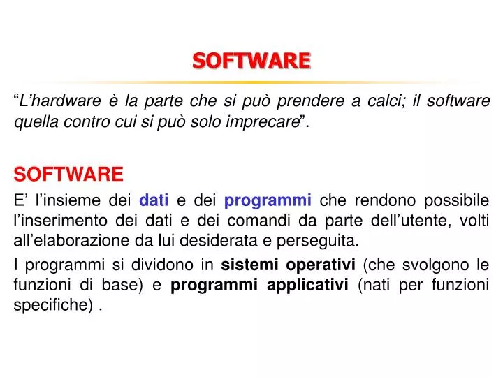 software