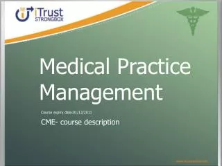 CME- course description
