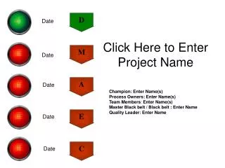 Click Here to Enter Project Name