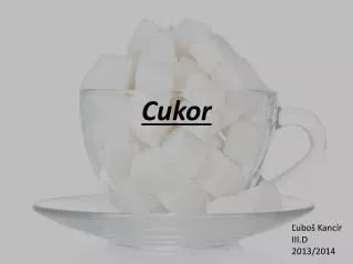cukor