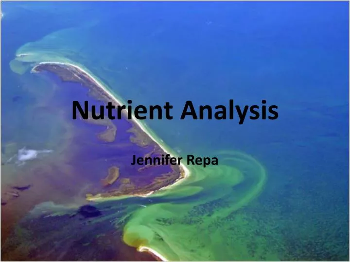 nutrient analysis