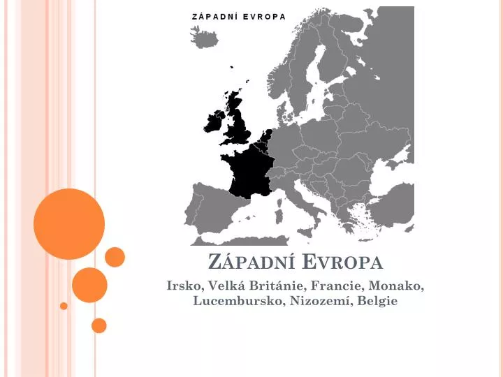 z padn evropa